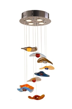 MNZ-Gülbahar Karma Chandelier 30 سم 980005300990000000 - Tavcam