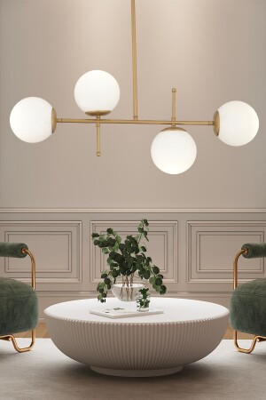 MNZ-Günay 4 قطع قديمة مطبخ عصري طاولة الطعام غرفة النوم المرفأ غرفة المعيشة شمعة - Apliqa