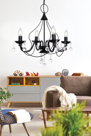 MNZ-Günce 4 قطع شمعة سوداء BEG0710BEG04 - Begüsa