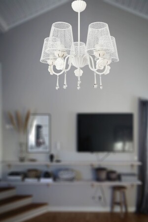 MNZ-Güven Avize Liya 5 Li Ct الشنابل البيضاء 00805 0700 27 027 - Venon