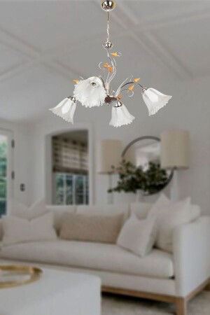(MNZ-Güven Chandelier Island) 4 قطعة (Ct Chrome Chandelier) 00904 0028 00 099 - Venon