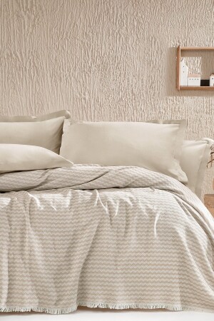 MNZ-Gwen Double Pike - بيج YTSGRPIST-1606825 - Yataş