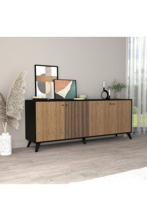 MNZ-H1030 ليزا كونسول سلة سوداء 180 سم - Bimossa