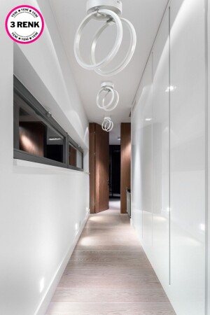 إضاءة ممر مدخل الممر من MNZ-Hallway FIX-1، التي يمكن إضاءتها بألوان ضوئية مختلفة 3 - Harnelli