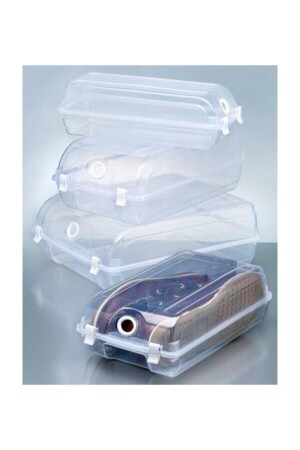 MNZ-Hancaz الصندوق لخزنة الأحذية للرجال الشفافية 10 قطع Hancazbay - Gondol Plastik