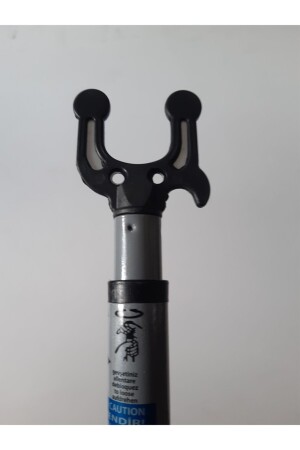 عصا MNZ-Hanger Gray - Store عصا النسيج - الملابس تنزيل عصا التلسكوبية (مغلقة 1 MT مفتوحة 2MT) - Sosto