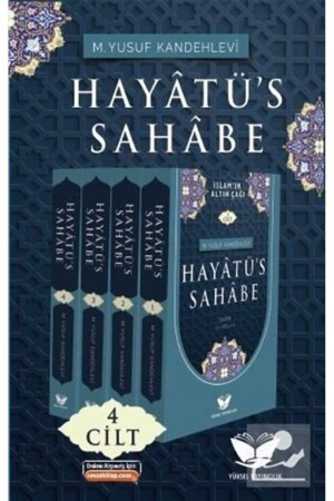MNZ-Hayatüs Sahabe (4 مجلدات مجموعة) - M. Yusuf Kandehlevi 9786057024909 - Yüksel Yayıncılık