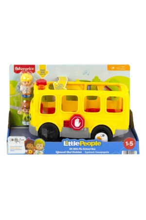 MNZ-Hdj25 Fisher-price® Little People Fun School Bus، عمرها 1-5 FIS25HDJ - Fisher Price