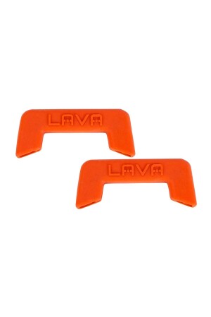 مُتَحَمّدُ الـ MNZ-Heat Resistant Pot Silicone Handle 1set=2pcs - البرتقال - Lava