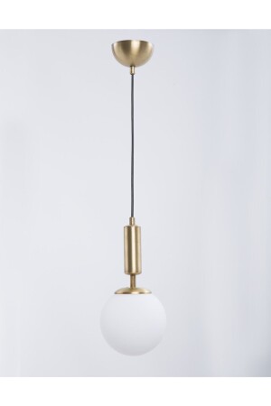 MNZ-Hector Antique Finish White Glass Candle 10156201 - MŞ Aydınlatma