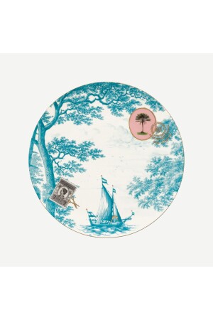 (MNZ-Heritage) طاولة الفطور من البورتلين 23 سم 51001270 - Pip Studio