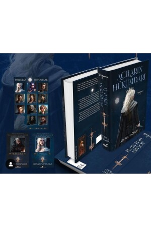 (MNZ-Heritors' Game 2 حاكم الألم (Hardcover (أدورا يغمور) ملصق و علامة تحفية (Gnydkkn - İndigo Kitap