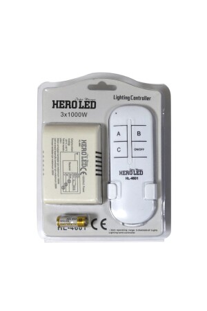 نظام MNZ-Heroled للسيطرة الكهربائية عن بعد والتحكم في الشنابل 3 قطع HL-4601 - Hero Led