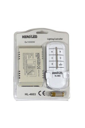 نظام التحكم الكهربائي عن بعد من نظام MNZ-Heroled وترتيب الشنابل الستة قطع HL-4603 - Hero Led
