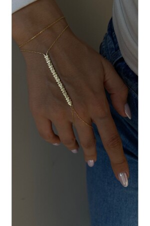 (MNZ-Herringbone) الباسيليسك الفضي المغطى بالذهب - Gülşah Sezer