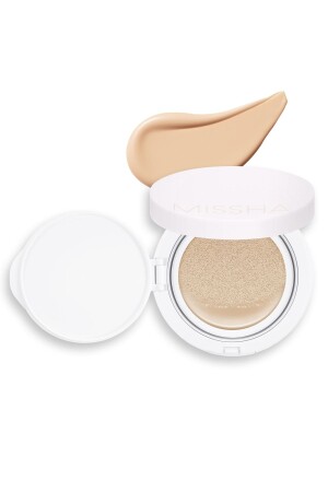 MNZ-High Coverage Semi-Matte SPF50+ PA+++ Foundation 15g Magic Pillow Cover دائمة رقم 21 - Missha