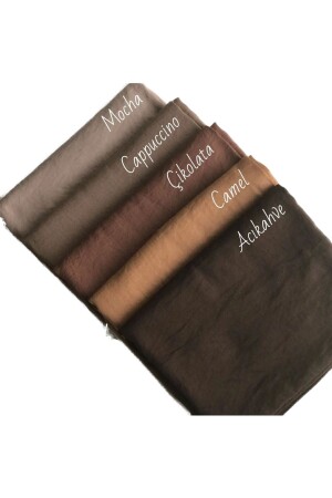 موديل قماش كاز للنساء من MNZ-Hijab - مجموعة من 5 Pamukcaz - HAR-UM Ticaret