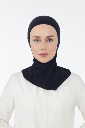 MNZ-Hijabchi Collar Collar كوبون أسود - Lavender