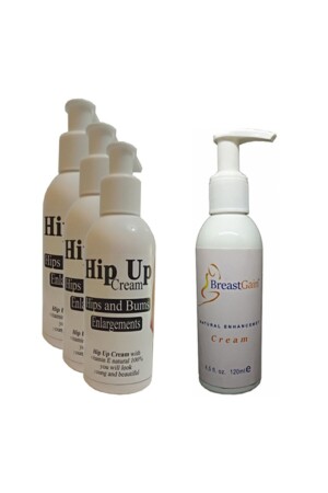 MNZ-Hipup هيب ريف، توسيع، كريم التثبيت 120 مل 3pcs ثدي التونة كريم رعاية الثدي 30000HİP3BRS1 - Genel Markalar