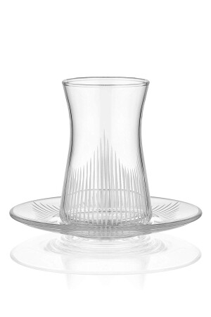 MNZ-Hisar Decostyle 12 قطعة كوب شاي مجموعة 6 أشخاص Decostyle DE12042 - Paşabahçe