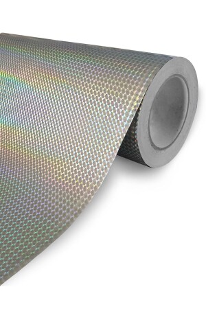 MNZ-Hologram ديكوراتي غطاء ورق ملصق 100 سم - Stickerart