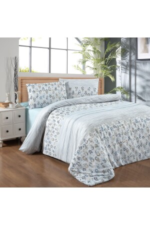 MNZ-Home Forever Flower غطاء غطاء مزدوج 4 قطع مجموعة 3ST209-32902-ASO01 - Schafer