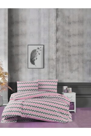 MNZ-Home نمط زيغزاج القطن غطاء غطاء مزدوج القماش مجموعة TYC00695838520 - Lotusline