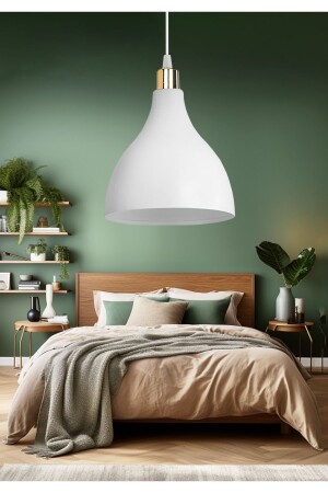 MNZ-Homing أساسي مصباح العلق الأبيض شمعة ميكا-المطبخ، المدخل، غرفة المعيشة، غرفة النوم، مطعم الكافي - Homing