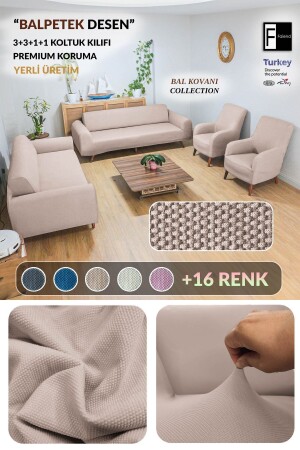 MNZ-Honeycomb 3+3+1+1 مخزن صوفي مرن مرن مرن مرن مرن مرن مرن مرن مرن مرن - Faiend