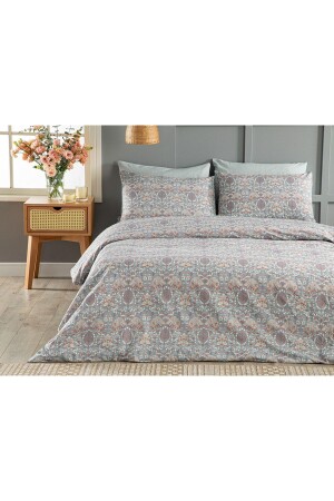MNZ-Honeysuckle Easy-Iron Double Duvet Cover Set 200x220 سم زرقاء TYC00582150716 - English Home