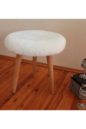 MNZ-Hornbeam الخشب الراجعية ساق ديكوراتيف بيضاء بلوش بوف طاولة مقعد مقعد مقعد بيضاء بلوش بوف بنك - Tampa