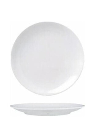 (MNZ-Hotel) سلسلة 12 قطعة 25 سم طقم مسطح 8697918554783 - Güral Porselen