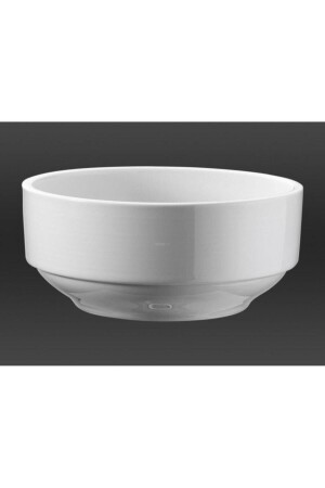 (MNZ-Hotel Series) كأس الحساء - 12 قطعة (Gural-Porcelain-Soup-Bowl-x12) - Güral Porselen