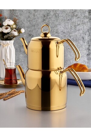 MNZ-Hüma Teapot Tk متوسط الحجم التيتانيوم CSH-137 - ÖZLİFE