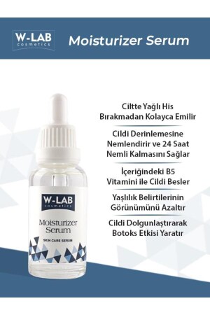 مادة MNZ-Humidifier Serum 30 ML WLAB-U-289 - W-Lab Kozmetik