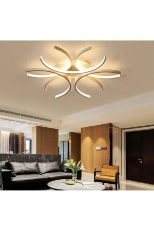 MNZ-Hyacinth تصميم حديث قديم الأبيض LED شمعة SMB23 - Fer Avize