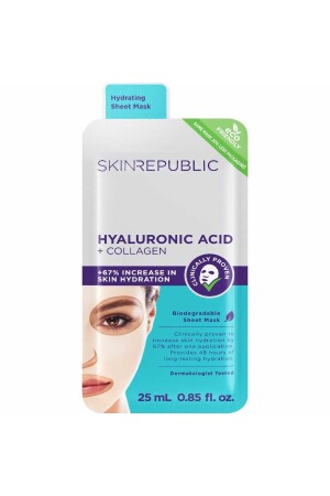 حمض MNZ-Hyaluronic + كولاجين قناع الوجه 8809313498373 - Skin Republic