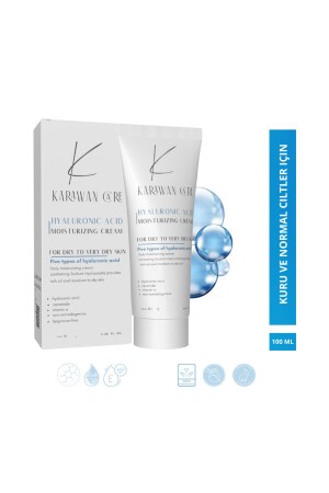 حمض MNZ-Hyaluronic Acid كريم يرمح و يضيق الجلد (لجلد جاف و طبيعي) KRW20231000101 - Karawancare