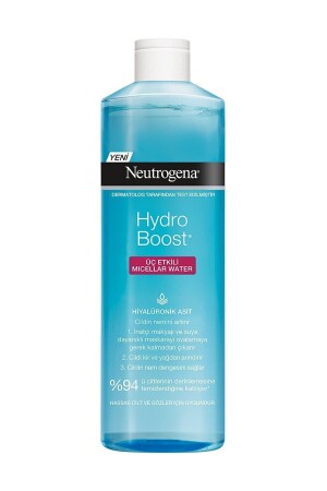ماء ميكيللار من نوع MNZ-Hydro Boost 400 مل مناسبة للبشرة والعين الحساسة. - Neutrogena