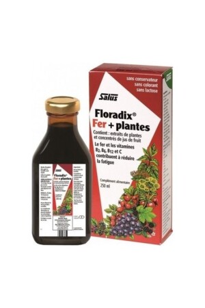 MNZ-Hyperfarma مكمل غذائي سائل يحتوي على الحديد والفيتامينات 250 مل - Floradix