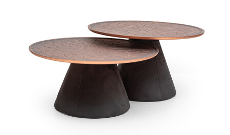 مجموعة طاولة القهوة مزدوجة من MNZ-Ibiza - Cadde Yıldız