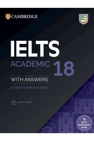 MNZ-IELTS كامبريدج 18 أكاديمية + كدر - Dmn Yayincilik