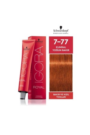 MNZ-Igora Royal 7-77 أوبورن النحاس المكثف 60 مل - Schwarzkopf