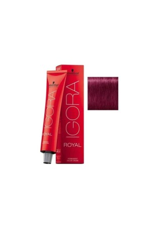 MNZ-Igora Royal 9-98 صفراء-فايلويت حمراء لون شعر 60ml - Schwarzkopf