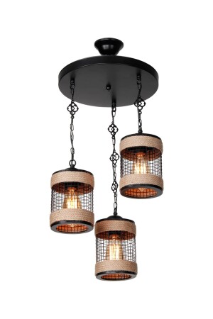 MNZ-İlayda 3-piece شمعة سوداء MDL. 3856 - Modelight