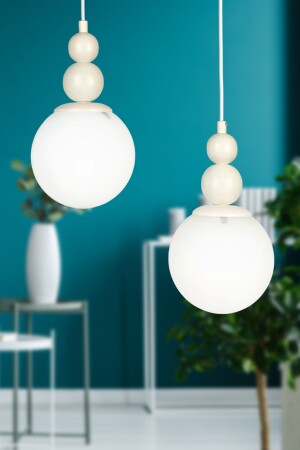 MNZ-Infinite 2. li شمعة زجاج بيضاء بيضاء بيج0032 بيج02 - Begüsa