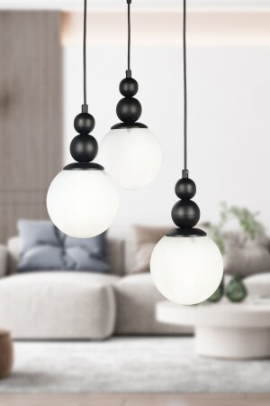 MNZ-Infinite 3 . الشموعة الزجاج الأسود الأبيض BEG0032BEG03 - Begüsa