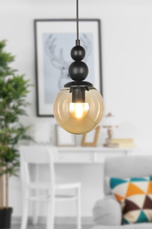 MNZ-Infinite Single Candlelier زجاج العسل الأسود BEG0032BEG01 - Begüsa