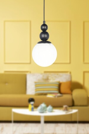 MNZ-Infinite Single Lampedlier زجاج أبيض أسود BEG0032BEG01 - Begüsa