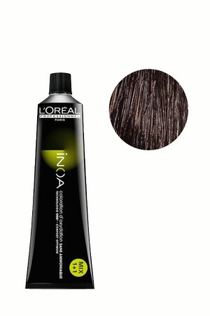 MNZ-Inoa 4 صبغة شعر بنية 60 مل 3474630412743 - L'oreal Professionnel